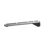 Teclado Ucranio + Ratón Dell Km7321w Rf Wireless + Bluetooth Qzerty Gris, Titanio