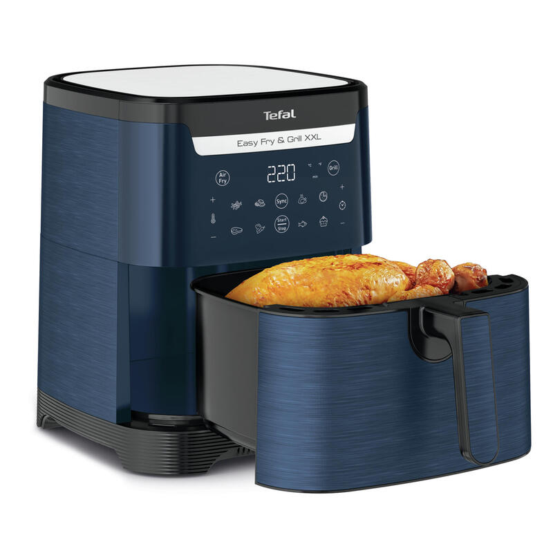 Tefal Ey8014 Easy Fry And Grill Xxl, Blue