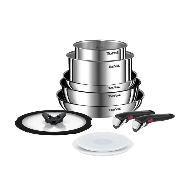 Tefal Ingenio Emotion Batería De Cocina De 10 Piezas L897sa74