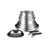 Tefal Ingenio Emotion Batería De Cocina De 11 Piezas L897sb74