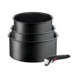 Tefal Ingenio Ultimate L7649453 Juego De Ollas De 4 Piezas.