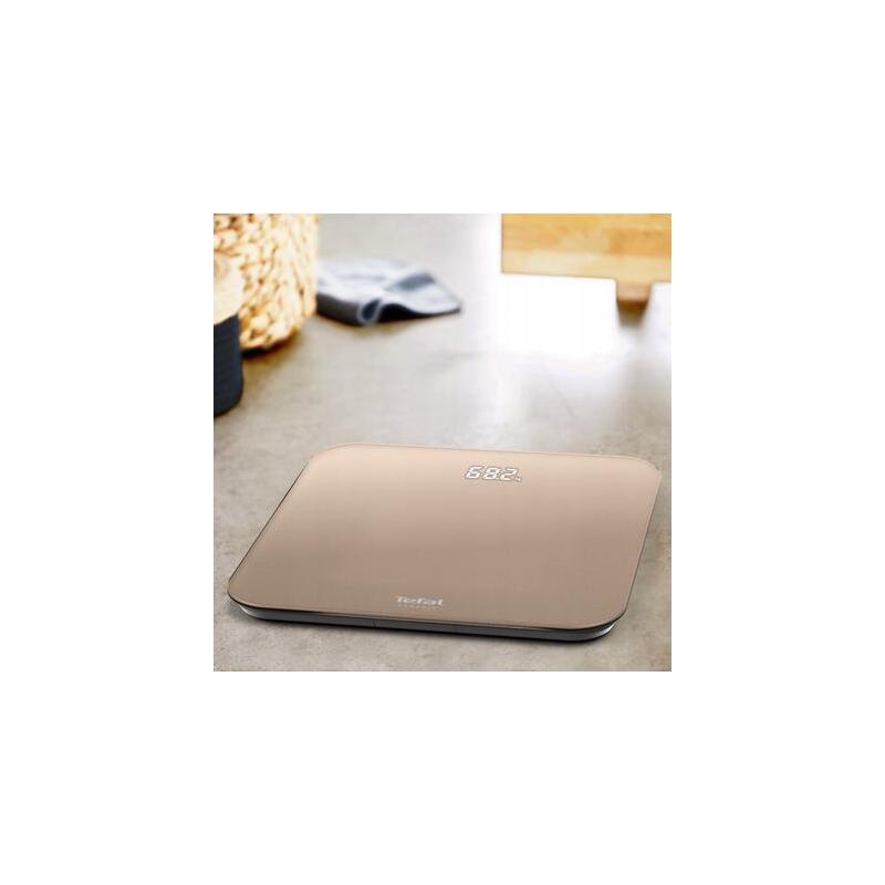 Tefal Pp1900v0 Bathroom Scale Classic, Dune Metal
