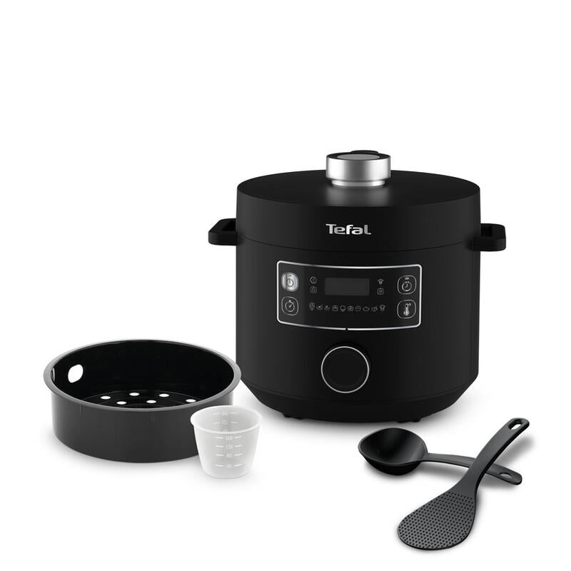 Tefal Turbo Cuisine Cy754830 Olla Multi-Cocción 5 L 1090 W Negro