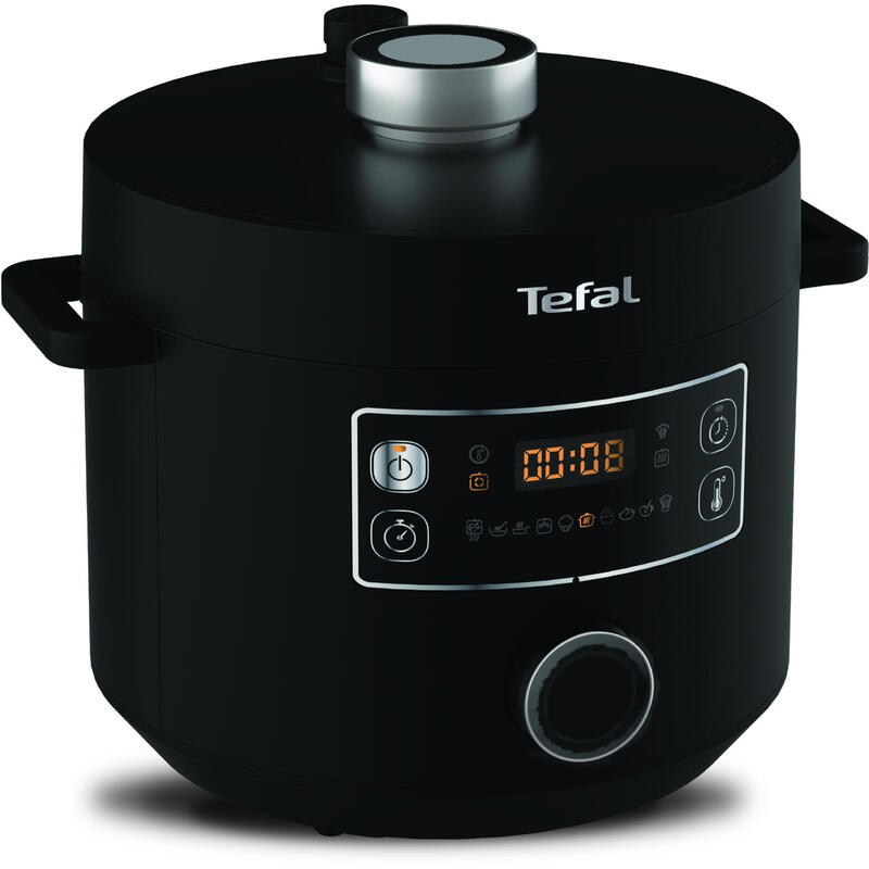 Tefal Turbo Cuisine Cy754830 Olla Multi-Cocción 5 L 1090 W Negro