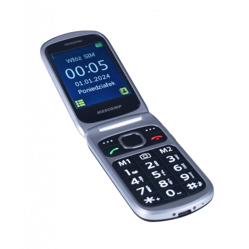 Telefon Komórkowy Z Klapka Dla Seniorów Mt-184 Bruno 4g