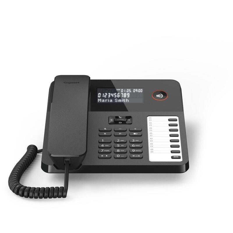 Teléfono Con Cable Desk600 Negro