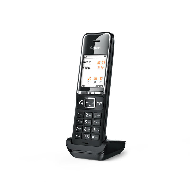 Telefono Gigaset C550hx Inalambrico Dect Negro Identificador Llamadas Manos Libres Tantalla Tft 2.2"
