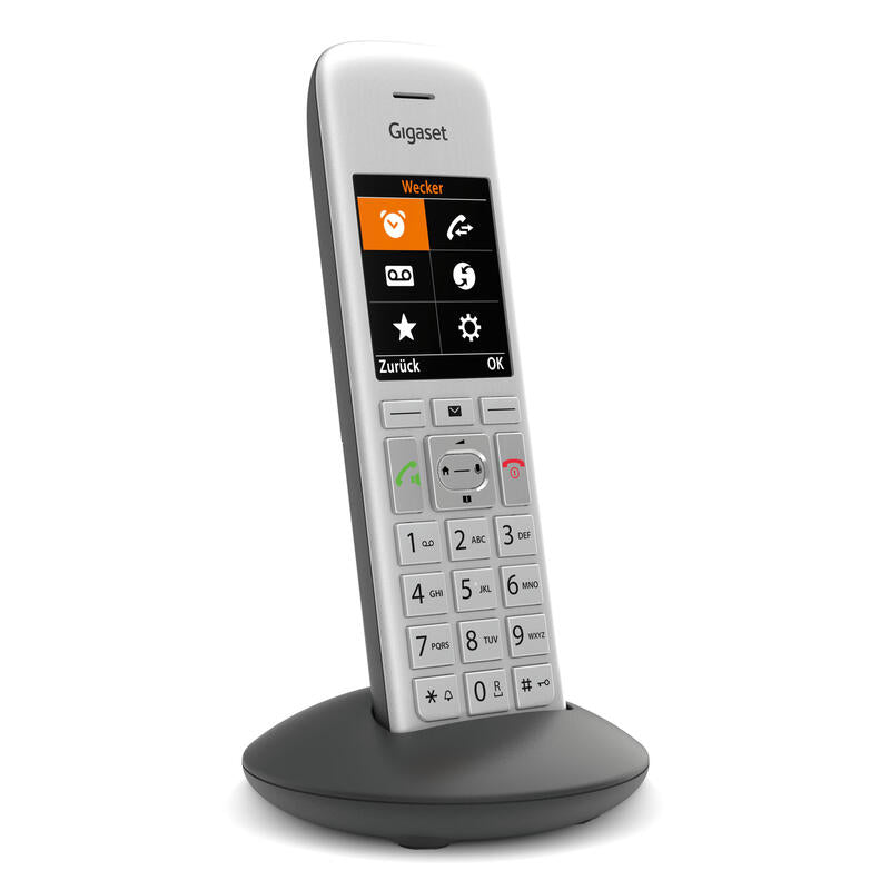 Teléfono Gigaset Ce575hx Dect Identificador De Llamadas Plata