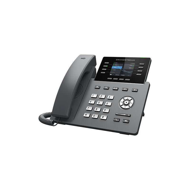 Teléfono Grandstream Networks Grp2624  Ip Negro 8 Líneas Tft Wifi