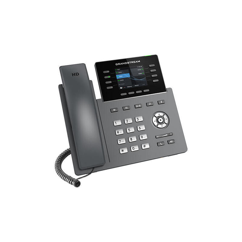 Teléfono Grandstream Networks Grp2624  Ip Negro 8 Líneas Tft Wifi