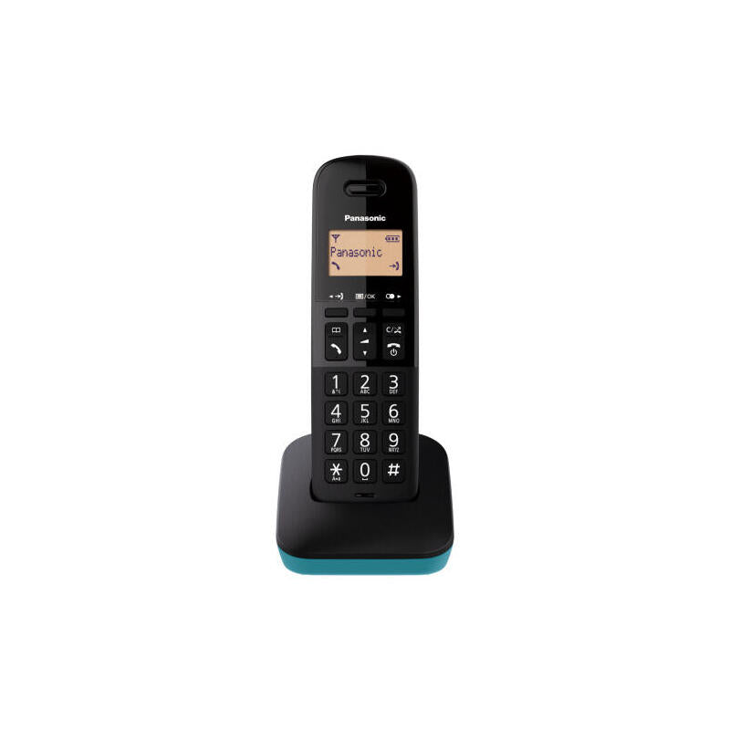 Telefono Inalambrico Panasonic Cordless Kx-Tgb610jtc Azul 50 Numeros En Agenda Bloqueo Numeros 2*Aaa