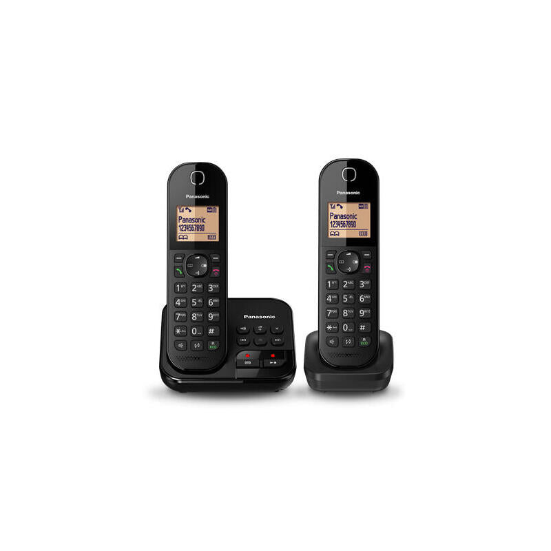 Teléfono Inalámbrico Panasonic Kx-Tgc422gb Negro Duo
