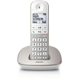 Teléfono Inalámbrico Philips Xl4901s 23 Plata Y Blanco