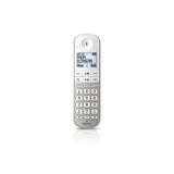 Teléfono Inalámbrico Philips Xl4901s 23 Plata Y Blanco