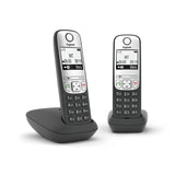 Teléfono Inalámbrico Siemens Gigaset A690a Duo Negro
