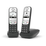 Teléfono Inalámbrico Siemens Gigaset A690a Duo Negro