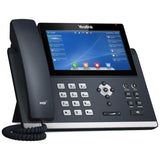 Teléfono Ip Yealink Sip-T48u, 7 "800x480 Color Táctil, 2x Rj45 10/100/1000, Poe, 16x Sip, 1x Usb, Sin Adaptador