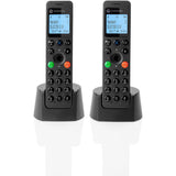 Teléfono Motorola Dot202 Dect Duo Negro