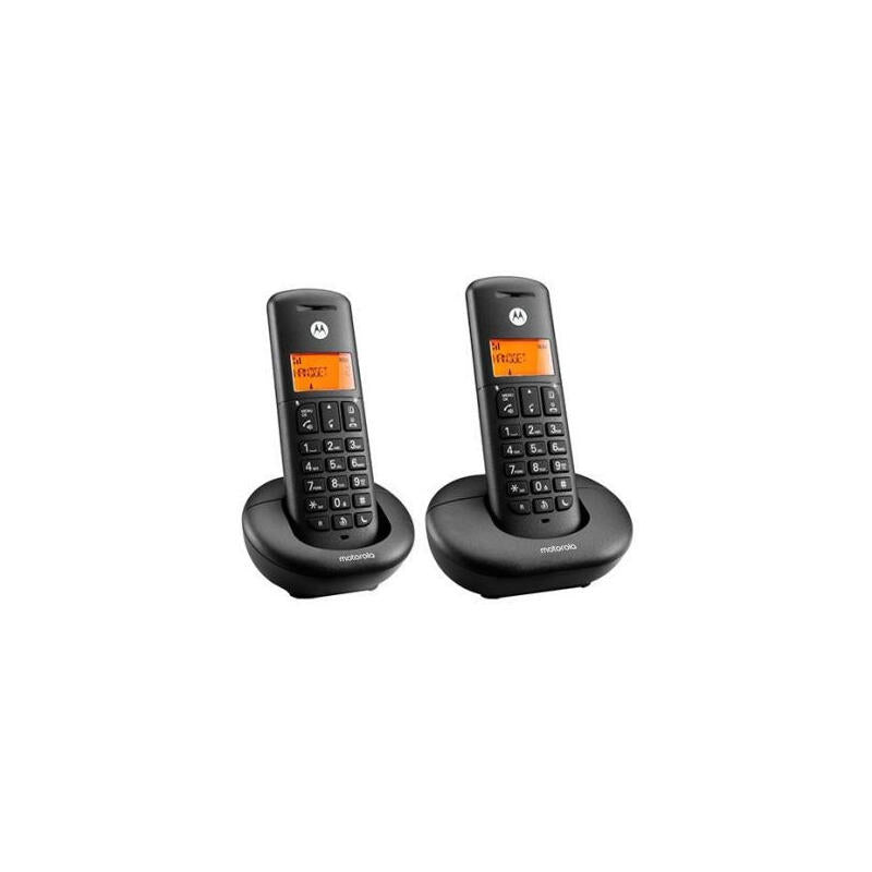 Telefono Motorola E202 Duo Schwarz