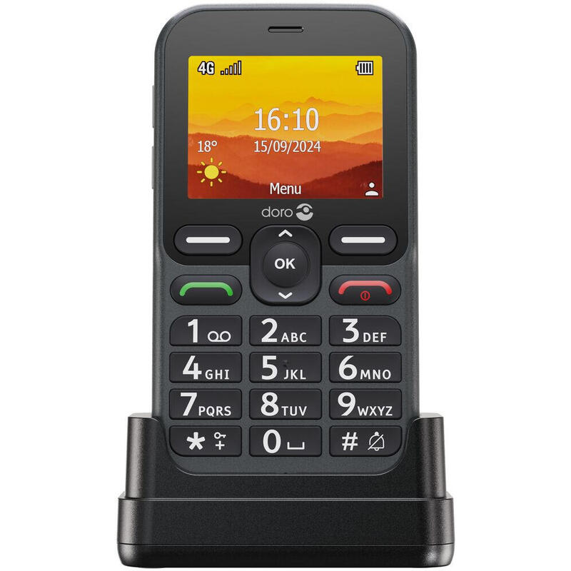 Telefono Movil Doro Leva L10 2.4" 4g Grafito