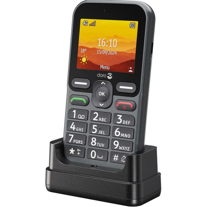 Telefono Movil Doro Leva L10 2.4" 4g Grafito