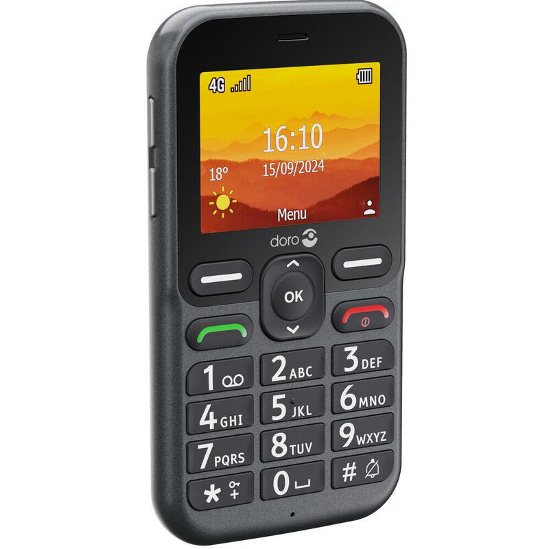 Telefono Movil Doro Leva L10 2.4" 4g Grafito