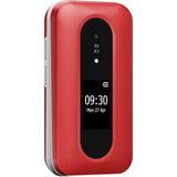 Telefono Movil Doro Leva L30 2.8" 4g Rojo Blanco