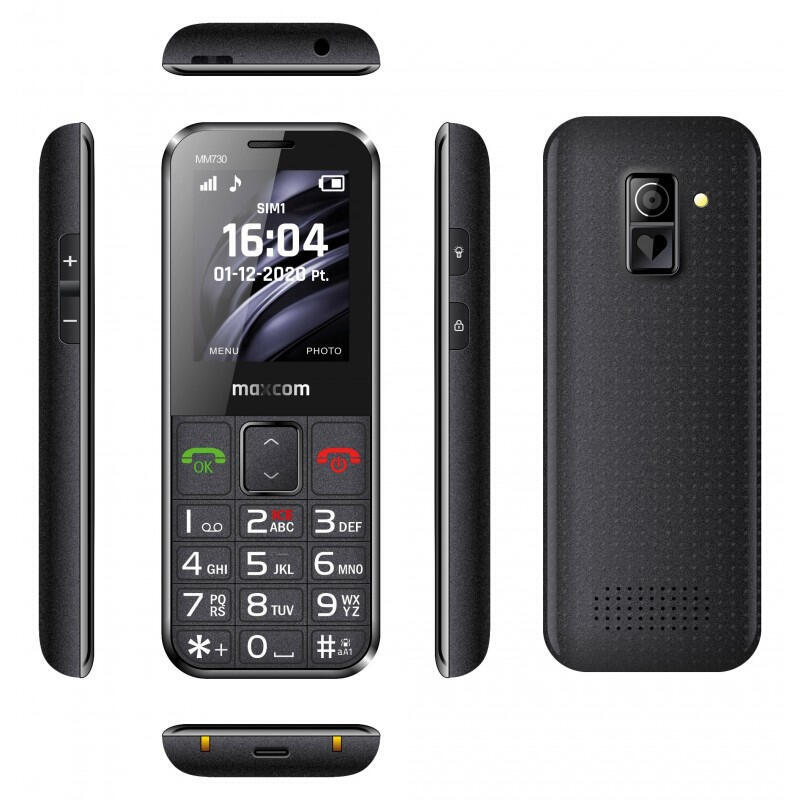 Telefono Movil Maxcom Comfort Mm730 Negro 2.2" 2mpx