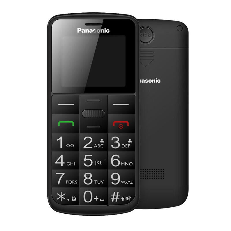 Teléfono Móvil Panasonic Kx-Tu110exb Para Personas Mayores Negro