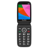 Teléfono Móvil Qubo X-340cb 4g Para Personas Mayores Negro