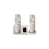 Teléfono Panasonic Kx-Tge262gn Dect Identificador De Llamadas Champán