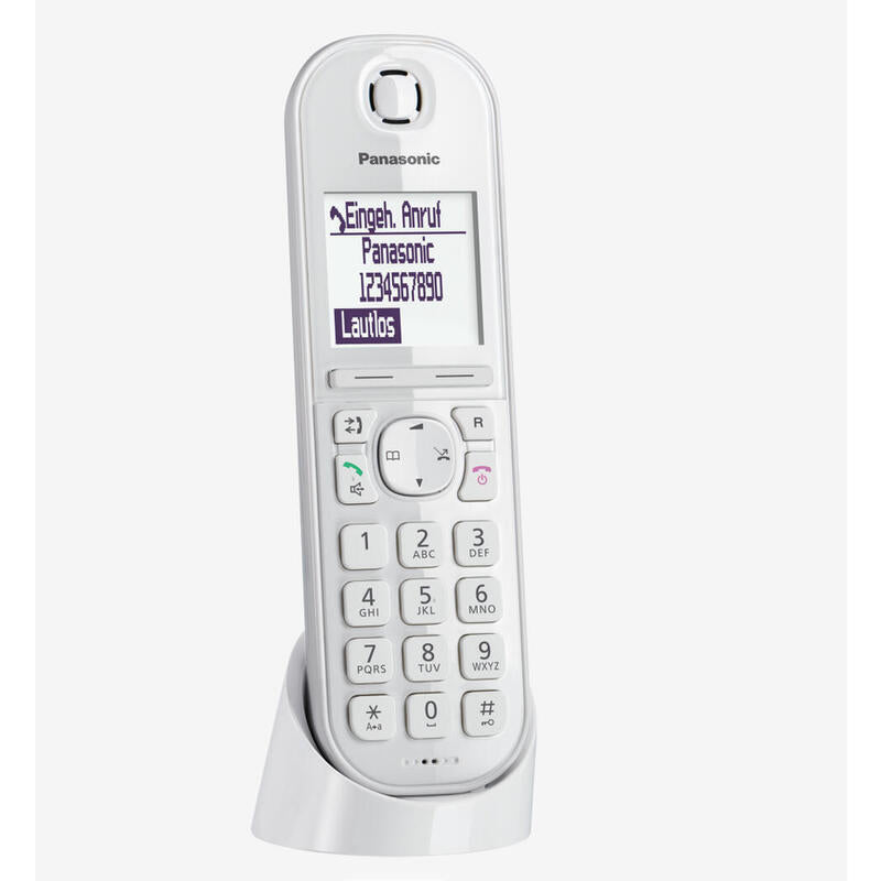Teléfono Panasonic Kx-Tgq200gw Blanco Cat-Iq 2.0