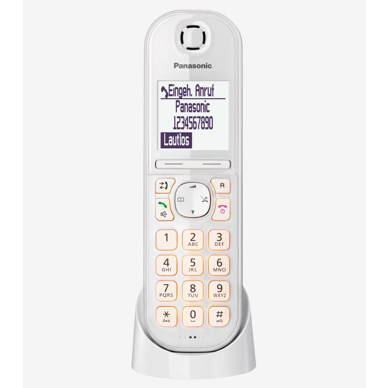 Teléfono Panasonic Kx-Tgq200gw Blanco Cat-Iq 2.0