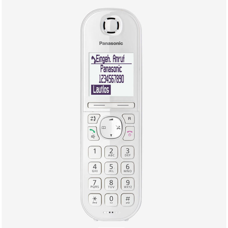 Teléfono Panasonic Kx-Tgq200gw Blanco Cat-Iq 2.0