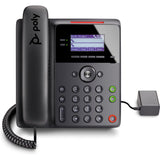 Teléfono Poly Edge B10  Ip Negro 2 Líneas Lcd