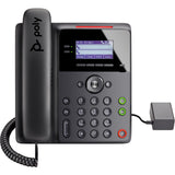 Teléfono Poly Edge B10  Ip Negro 2 Líneas Lcd