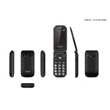 Teléfono Qubo X-209 2,4 4g Negro