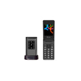Telefono Qubo X-28bkc Negro 2,8"+1,77" Base