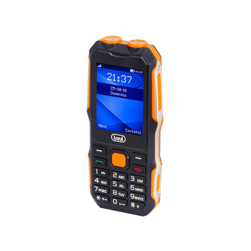 Telefono Trevi Antigolpes Forte 70 Negro-Naranja