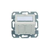 Telegärtner Amj-S 2 Puertos 30 ° Up / 50 Blanco Alpino