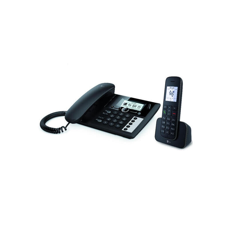 Telekom Sinus Pa 207 Plus 1 Teléfono Sobremesa Negro + Microteléfono