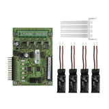 Teletek Me4 Modulo Expansor 4 Zonas Para Mag8plus