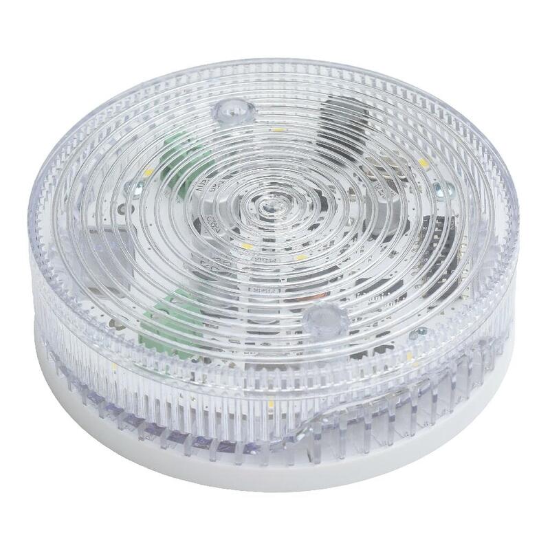 Teletek Sf100wsst Sirena De Incendio Interior De Montaje En Pared, Con Luz Estroboscópica. En54. Blanco