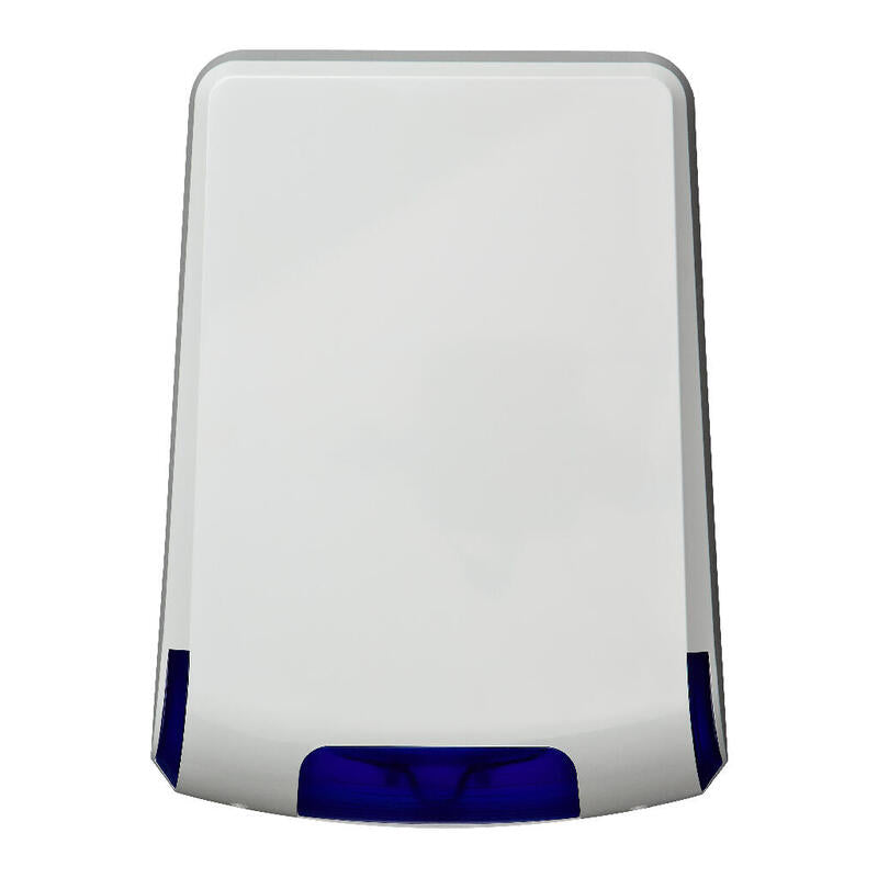 Teletek Sr300bbm Sirena Exterior Flasch Azul Vertical. Batería Integrada 9v. Grado 2