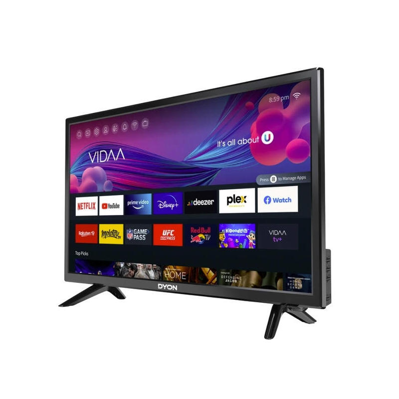 Televisión Dyon Smart 24 Vx, Led  24", Negro, Wxga, Wlan, Smart Tv D800211