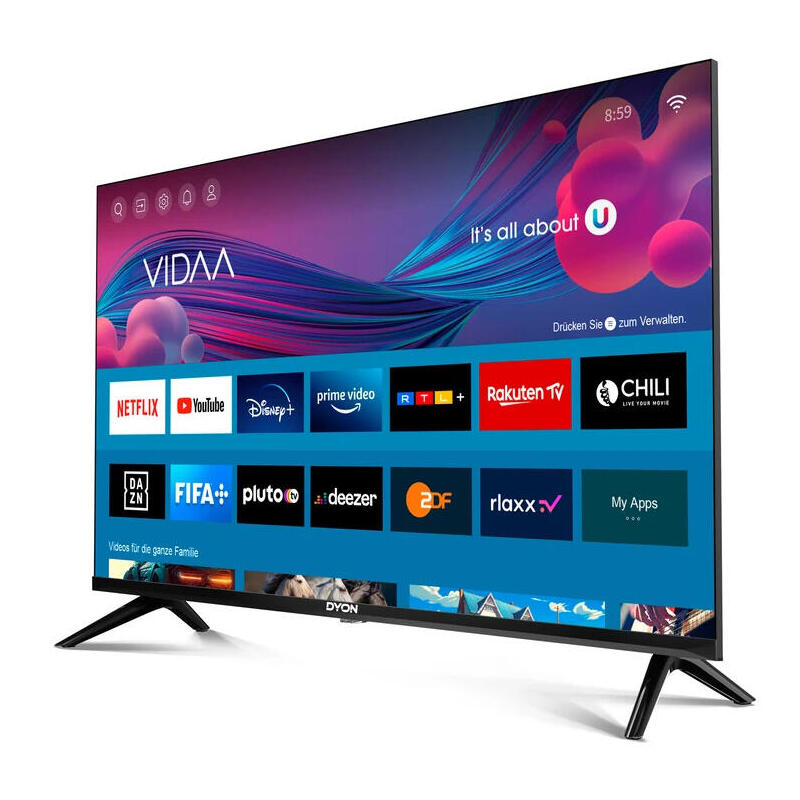 Televisión Dyon Smart 43 Vx, Led  43", Negro, Fullhd, Wifi, Smarttv D800218