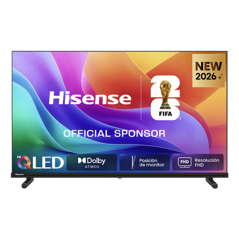 Televisor Hisense 40a5s 40" Fhd Qled Smart Tv Dolby Atmos Modo Juego Airplay