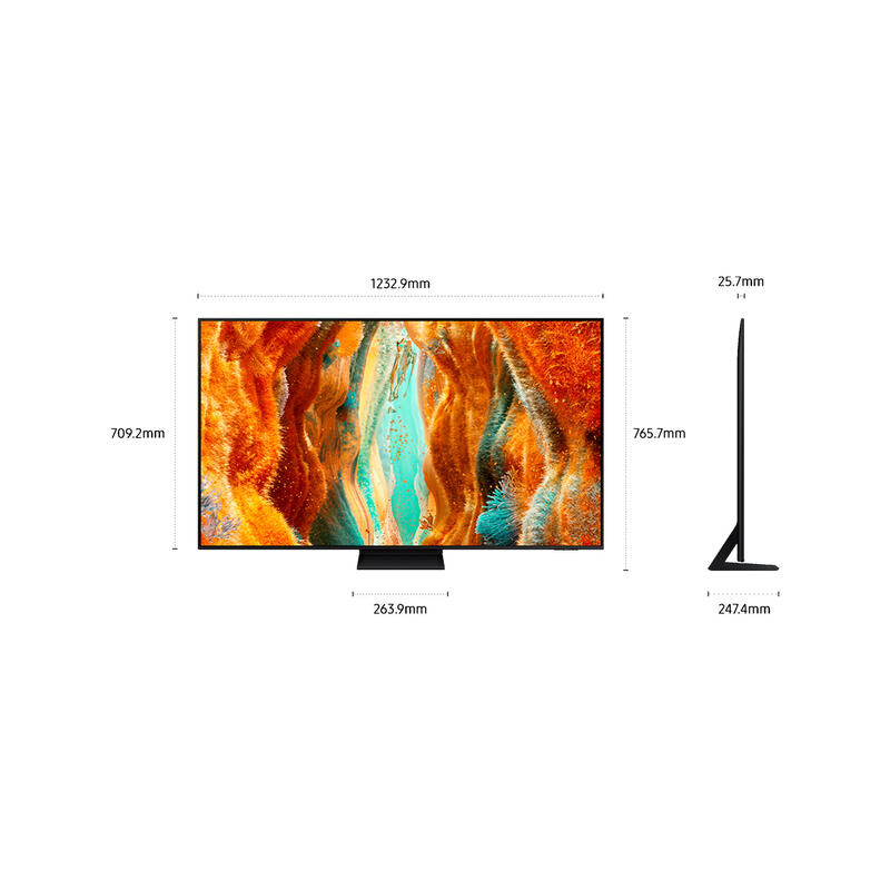 Televisor Samsung Neo Qled Qn70f Tq55qn70fau 55' Ultra Hd 4k Smart Tv Wifi