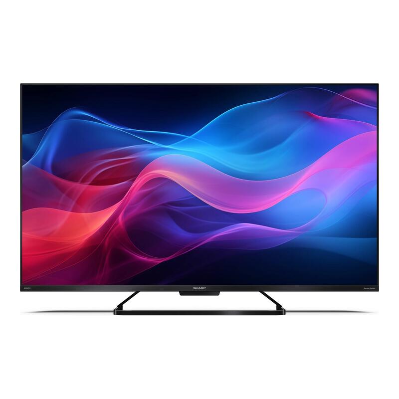 Televisor Sharp  43 43gr8265e Qled 4k Ultra Hd  144 Hz, Dolby Vision Iq, Dolby Atmos, Harman Kardon