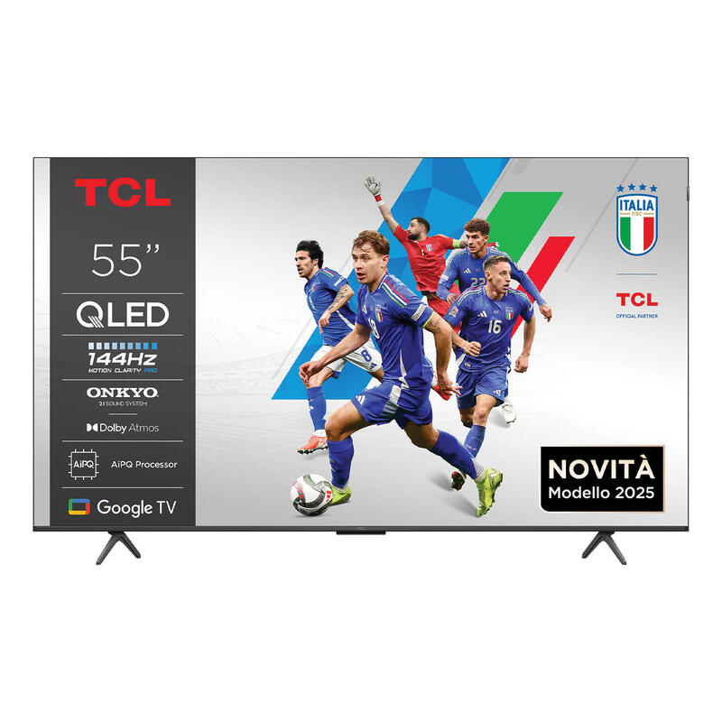 Televisor Tcl 55p8k Smart Tv 55" Qled Uhd 4k Hdr 144 Hz